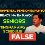 Approved Universal Social Pension for senior citizens starting June 2025 is FAKE