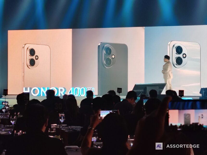 The HONOR 400 is priced at PHP 22,999.