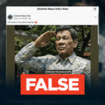 FACT CHECK: Viral photo of Duterte ‘recycled materials’ statue is AI-GENERATED