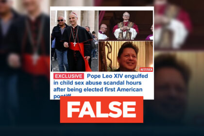 Pope Leo XIV NOT 'engulfed' in child sex abuse hours after election