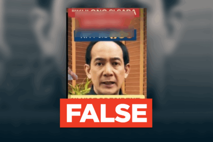 FACT CHECK: Victor Rodriguez did NOT call for Vice President Sara Duterte’s impeachment